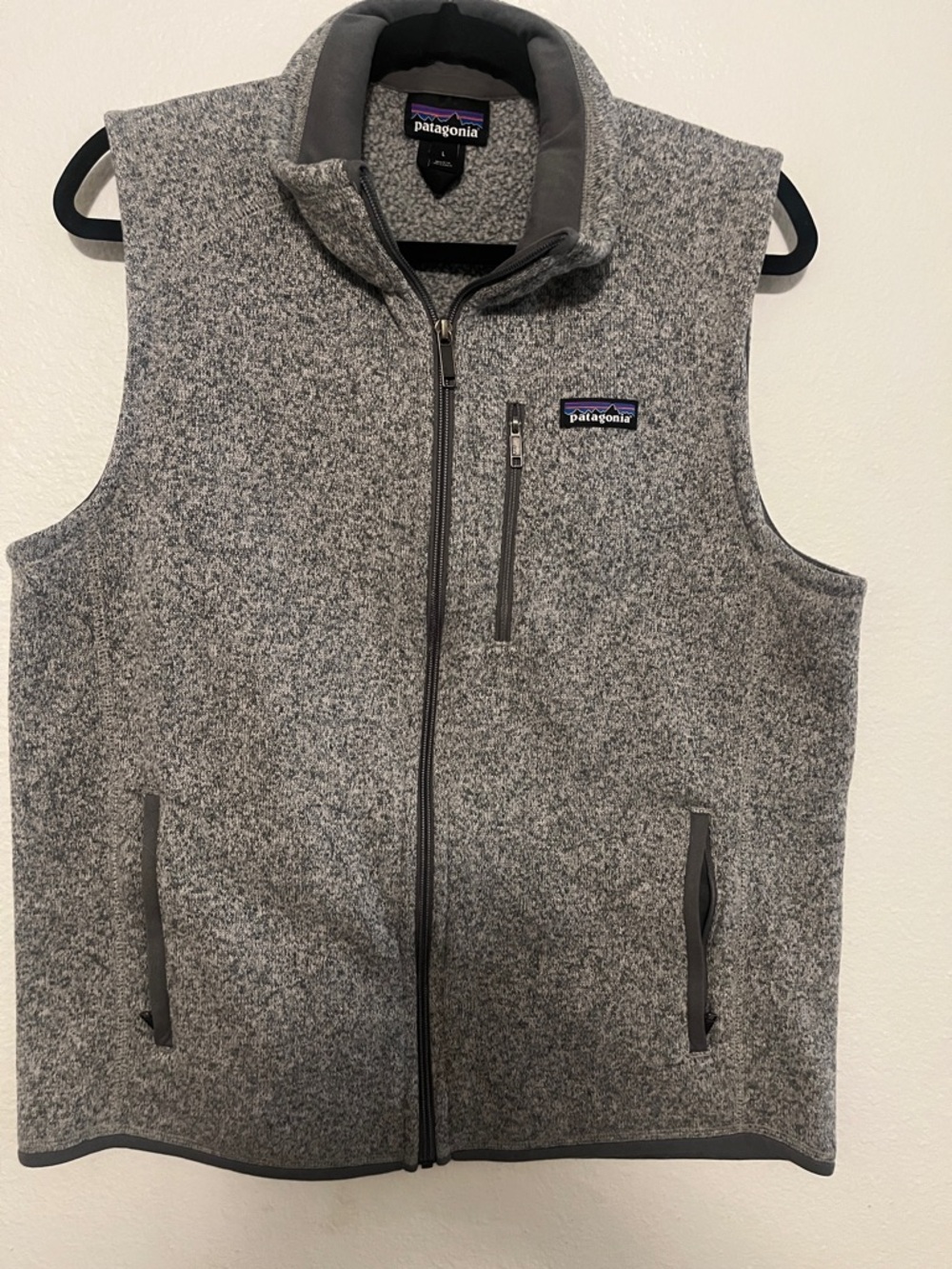 Patagonia Gray Better Sweater Fleece Vest